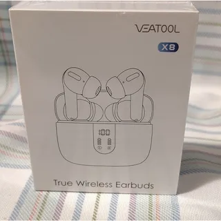 Photo of X8 Pink Bluetooth 5.4 Wireless Earbuds Touch Control Dual Display IP7