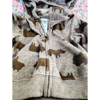 Photo of Child Of Mine, Fleece Bear Matching Jacket And Pants, 3-6 Months