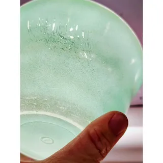 Photo of McKee Glass Company Vintage Milk Glass Kitchen Bowl 1930-1940