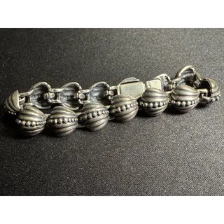 Photo of Vintage 43g 925 Sterling Silver Rare Monet Bracelet 6.5