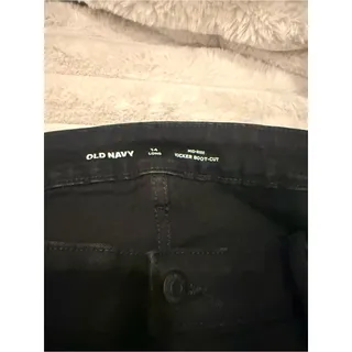 Photo of Size 14 Tall Women's Black Flared Jeans