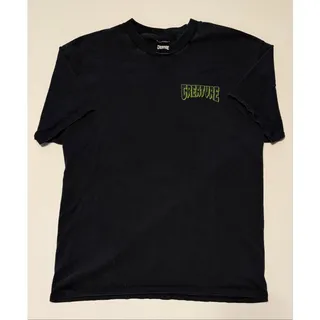 Photo of Creature Skateboards Brain Spider Graphic T-Shirt Black Skate Tee Large
