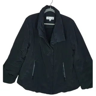 Photo of Jones New York Black Winter Coat with Zipper and Side Pockets Size XL