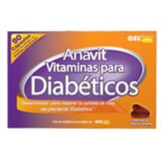 Photo of Anavit Vitamins for Diabetics 90 capsules