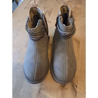 Photo of Carter's Toddler Girls Letty Braided Fashion Boots - Taupe, Size 3