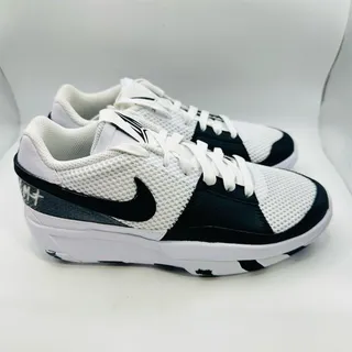 Photo of Nike Ja 1 Scratch 2.0 Basketball Shoes White/Black Women's 7 Youth 5.5Y