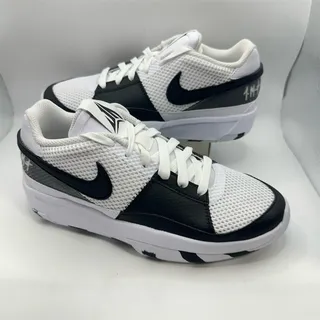 Photo of Nike Ja 1 Scratch 2.0 Basketball Shoes White/Black Women's 7 Youth 5.5Y