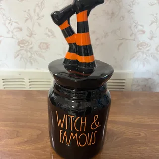 Photo of Rae Dunn Witch & Famous Canister
