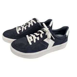 Photo of Dr. Scholl’s Women’s 8.5 Navy Blue White Platform Sneakers New Unworn