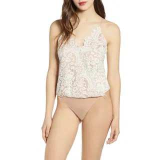 Photo of Wayf X Influencing In Color Houston Cami Lace Bodysuit M