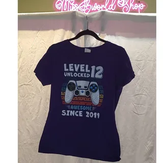 Photo of Level 12 Unlocked Awesome Since 2011 Size M