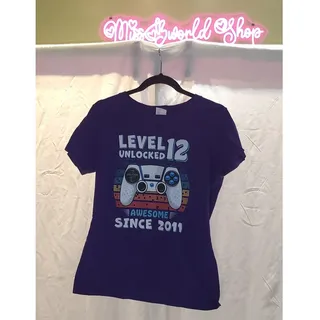 Photo of Level 12 Unlocked Awesome Since 2011 Size M