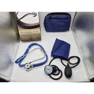 Photo of 2 Prestige Medical Clinical Lite Stethoscope & 1 Aneroid Blood Pressure Cuff Kit