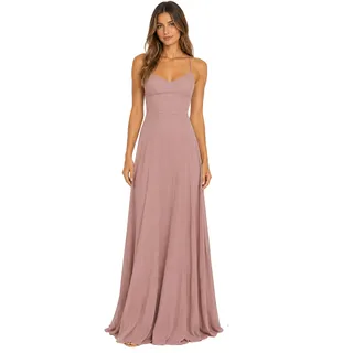 Photo of Show Me Your Mumu Rose Godshaw Goddess Cross Back Maxi Dress NWT Size Lg