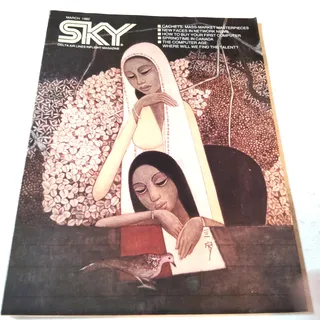 Photo of Vintage Delta SKY In-Flight Magazine - March 1982 - Sanford McDonnell Computer