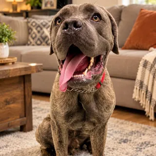 Photo of Young Male Cane Corso Mastiff