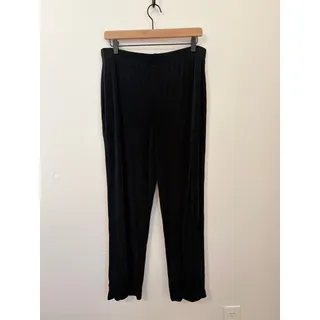Photo of Chicos Travelers Size 2 US Large Black Pants Slinky Stretch Casual Trousers