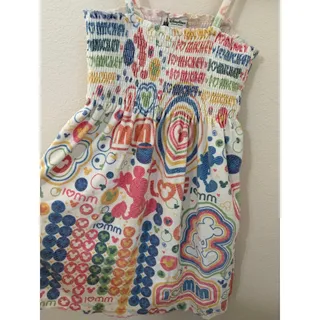 Photo of Disney Swimsuit Coverup Girls Size Large Terry Cloth Vacation Cruise Dress Vaca