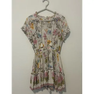 Photo of Spell & The Gypsy Wildbloom Playdress XS Mini Dress Floral Bohemian Festival