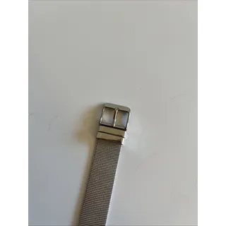 Photo of Kim Rogers Stainless Steel Silver Tone Mesh Band Gems KR5180SL
