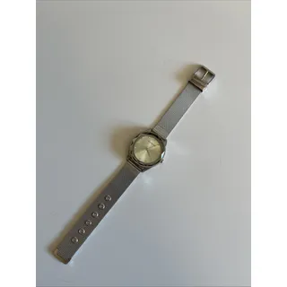 Photo of Kim Rogers Stainless Steel Silver Tone Mesh Band Gems KR5180SL