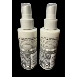 Photo of Nexxus Prep & Protect Leave-In Spray 4.1 fl oz Hyaluronic Acid Set Lot of 2 New!