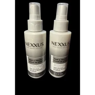 Photo of Nexxus Prep & Protect Leave-In Spray 4.1 fl oz Hyaluronic Acid Set Lot of 2 New!