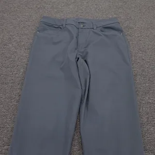 Photo of Lululemon Pants Mens 31x30 Gray ABC Slim-Fit 5 Pocket Warpstreme Stretch Chino
