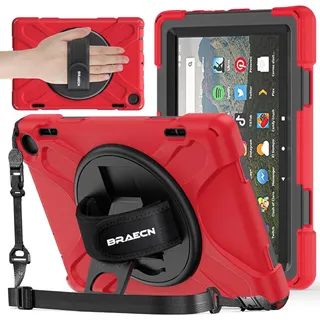 Photo of Case For Amazon Fire HD 8 Tablet Case (12th Gen 2024/2022) 8" - Red
