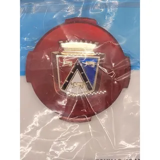 Photo of Ford Vintage OEM Red Crest Wheel Cover Center Emblem