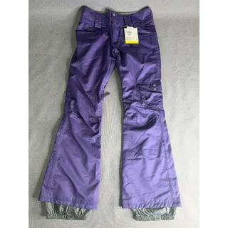 Photo of Burton Snowboard Pants Indulgence Purple DryRide Flared Womens Size 7
