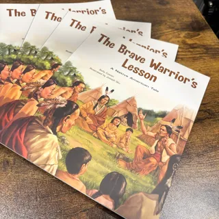 Photo of Rigby PM Leveled Reader The Brave Warriors Lesson 4 Books w/ Instructional Guide