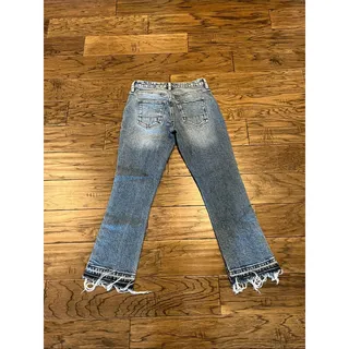 Photo of Earnest Sewn Mid Rise Flare Crop Size 24