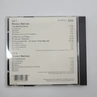 Photo of Smetana: The Bartered Bride / My Fatherland - 2 CD set (Good)
