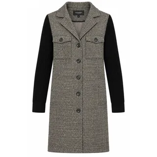 Photo of Liverpool Small Herringbone Coatigan Sweater Sleeve Preppy Longline Jacket