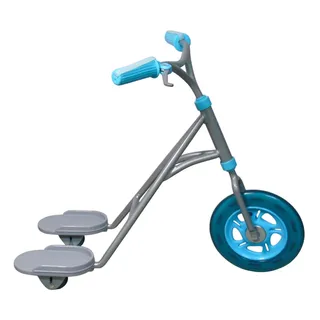 Photo of American Girl Doll Sporty Scooter 3 Wheel Trike Bike Blue & Silver Rolling Toy