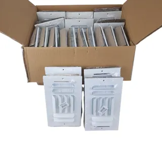 Photo of 4-Pack TRUaire 403M White 8"x4" HVAC Air Register Grille Vent New 8x4 Inches