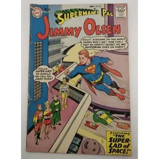 Photo of Superman's Pal Jimmy Olsen #39 Sept 1959 DC Comics Super-Lad Curt Swan Complete