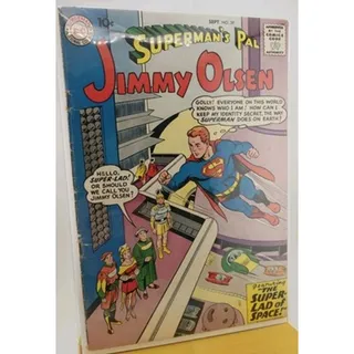 Photo of Superman's Pal Jimmy Olsen #39 Sept 1959 DC Comics Super-Lad Curt Swan Complete
