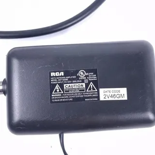 Photo of RCA ANT1450BE HDTV Antenna Amplifier Digital TV Signal Booster Black