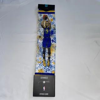 Photo of Stance NBA Legends Stephen Curry Crew Socks Size L NEW