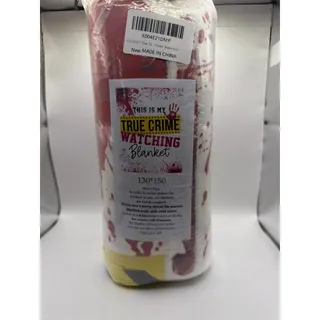 Photo of Vuinezo True Crime Blanket