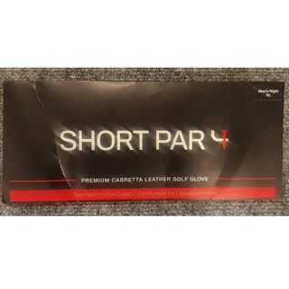 Photo of Short Par 4 Mens Golf Glove Right Hand Mens XL White Open Box Unworn