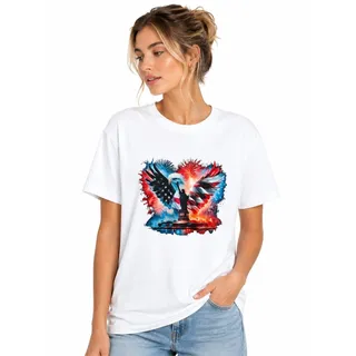 Photo of White Color 250th Anniversary T-Shirt Size: M