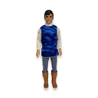 Photo of Disney Store Snow White The Prince Florian 12” Doll Blue Tunic Brown Boots