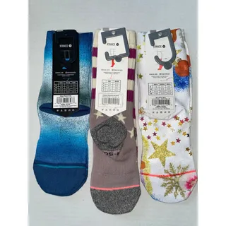 Photo of Stance BYU Cosmo Brigham Young University Mascot Crew Socks Navy Small NEW