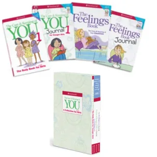 Photo of American Girl Care & Keeping Of You Book Set 4 Feelings Body Stickers New Boxed