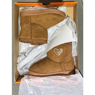 Photo of Jumping Beans® Munchie Toddler Girls Pull-On Faux Fur Boots Size 6