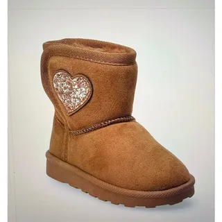 Photo of Jumping Beans® Munchie Toddler Girls Pull-On Faux Fur Boots Size 10