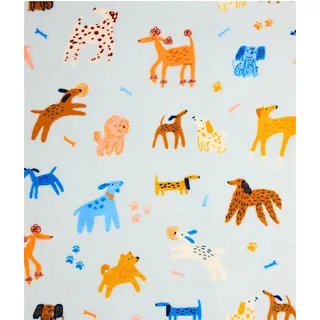 Photo of The Big One® Oversized Supersoft Plush Throw Blanket - Derpy Dogs Design